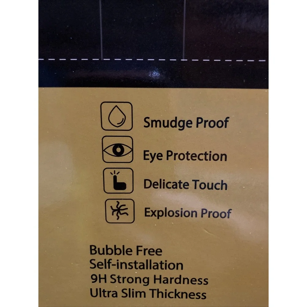 New'C Tempered Glass Screen Protectors 2-Pack iPhone 12 Pro Max